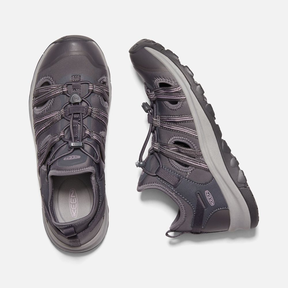 Zapatos de Seguridad Keen Mexico Grises Oscuro - Mujer Terradora Ii All Terrain - SL8164972